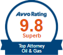 Avvo Rating 9.8 Superb - Top Attorney Oil & Gas